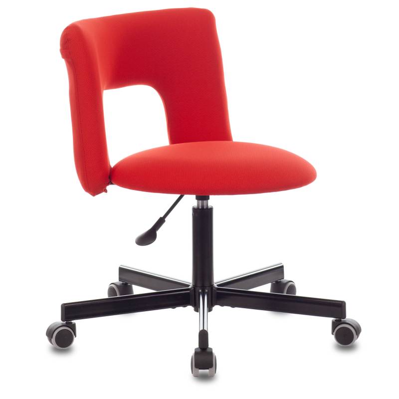 Кресло Бюрократ KF-1M красный 26-22 крестовина металл черный главное фото