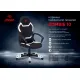 Кресло игровое Zombie 10 черный/белый искусст.кожа/ткань крестовина пластик. Фото товара с разных ракурсов.