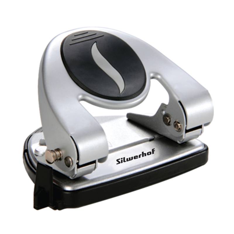 Дырокол металлический 392005-41 20л., STALKER, форматная линейка, фиксатор закрытого положения, цв.  главное фото