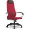 Кресло руководителя Метта SU-BP-10PL (красное сиденье) главное фото в маленьком размере
