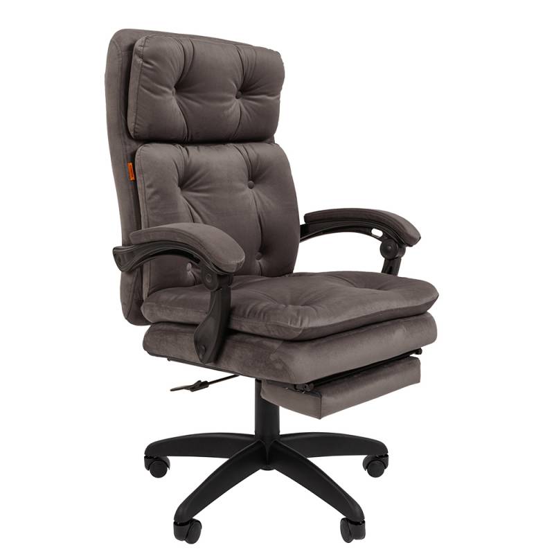 Кресло руководителя Chairman 442 Home  Россия серый текстиль главное фото